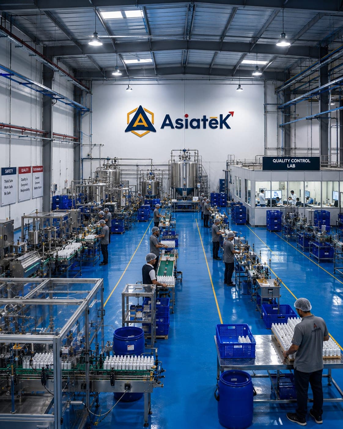 Inside the Asiatek manufacturing facility, Bengaluru